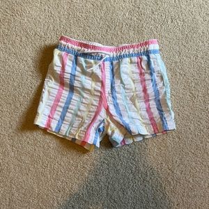 Janie and Jack Seersucker Swim Trunks